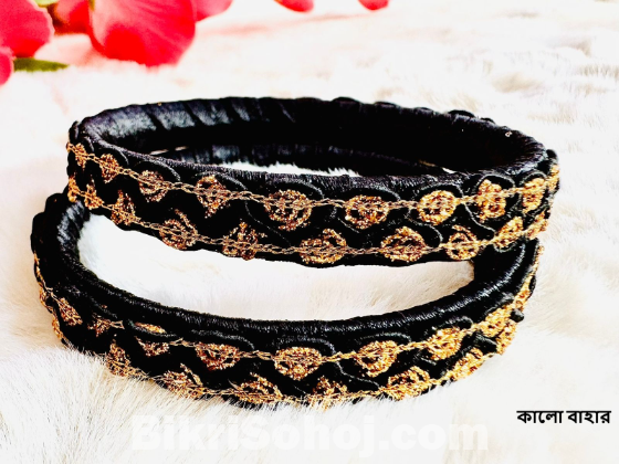 Handmade চুড়ি (কালো)